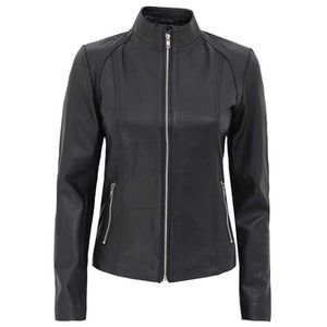 Genuine Leather Black Leather Jacket Size Small